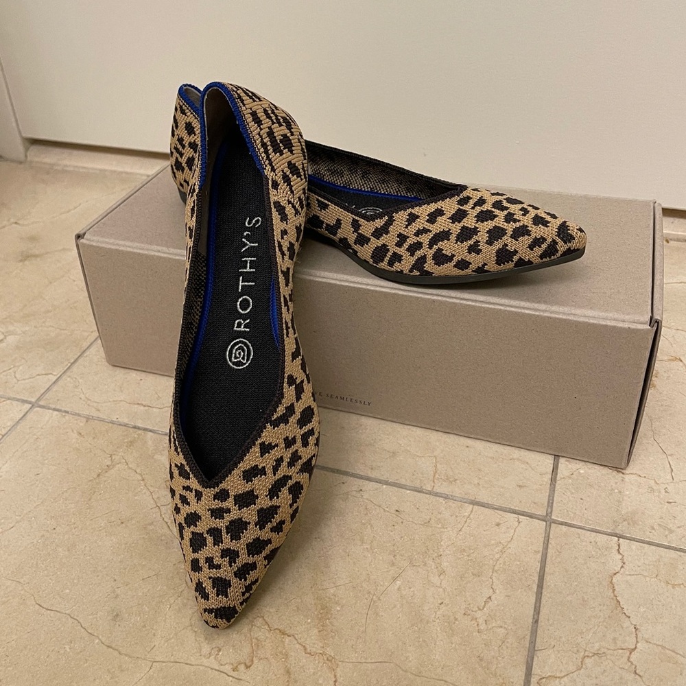 Rothy’s the point in leopard